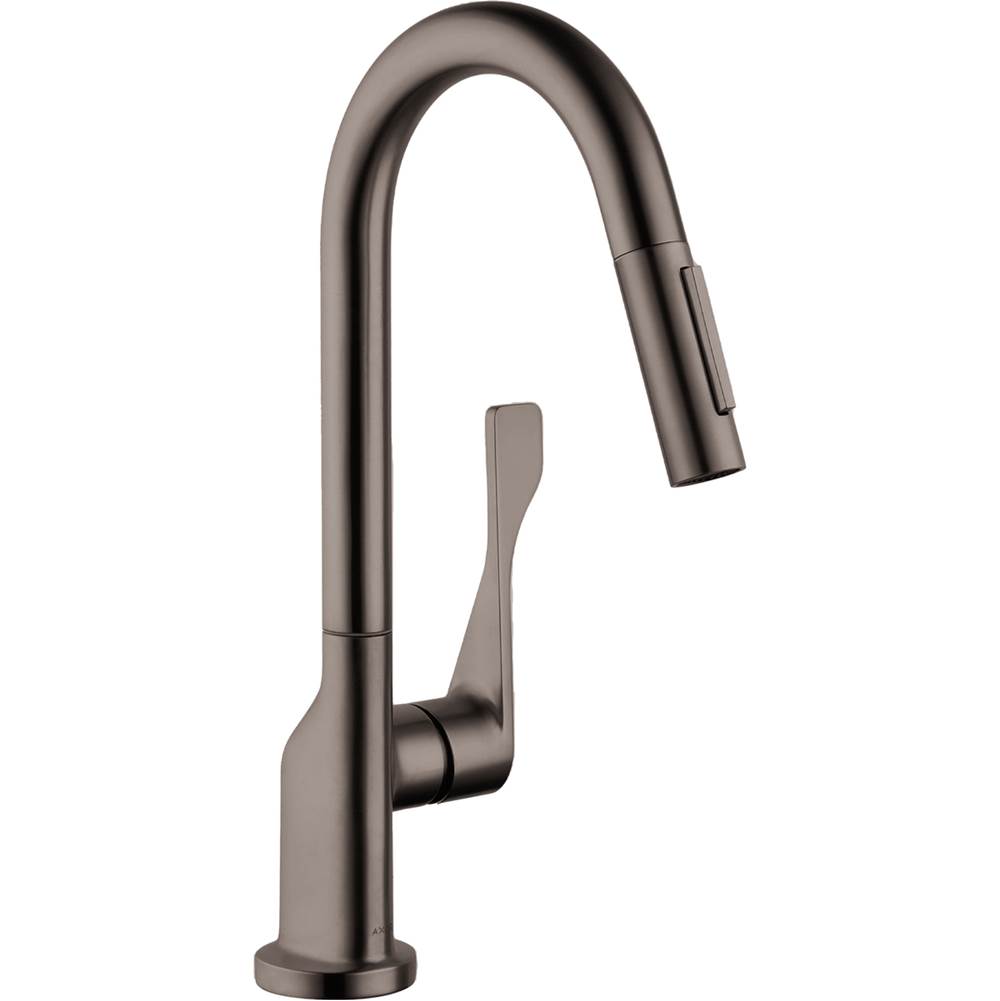 Axor Citterio  Prep Kitchen Faucet 2-Spray Pull-Down, 1.75 GPM in Brushed Black Chrome
