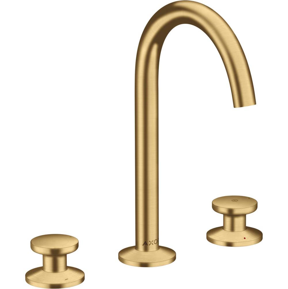 Axor ONE Widespread Faucet Select 170, 1.2 GPM in Brushed Gold Optic