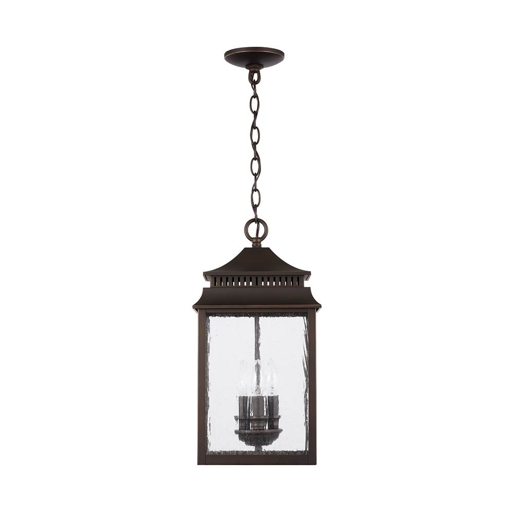 Capital Lighting Sutter Creek 3-Light Outdoor Hanging Lantern 