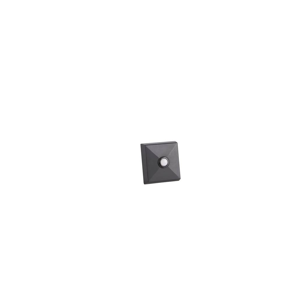 Craftmade Recessed Mount Lighted Push Button in Black