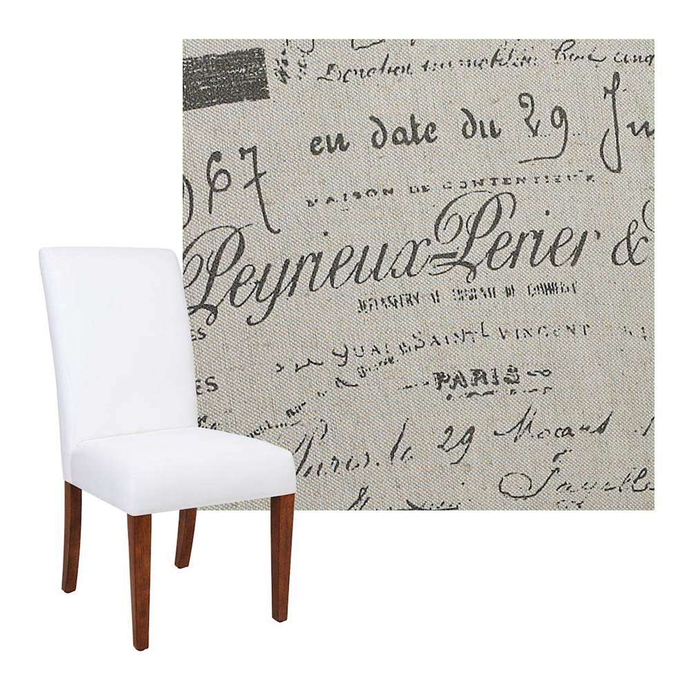 Elk Home Parchment Parsons Chair (Unskirted) - Cover Only