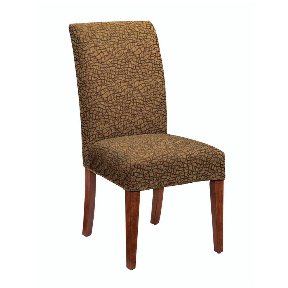 Elk Home Pecan Parsons Chair (Unskirted) - Cover Only