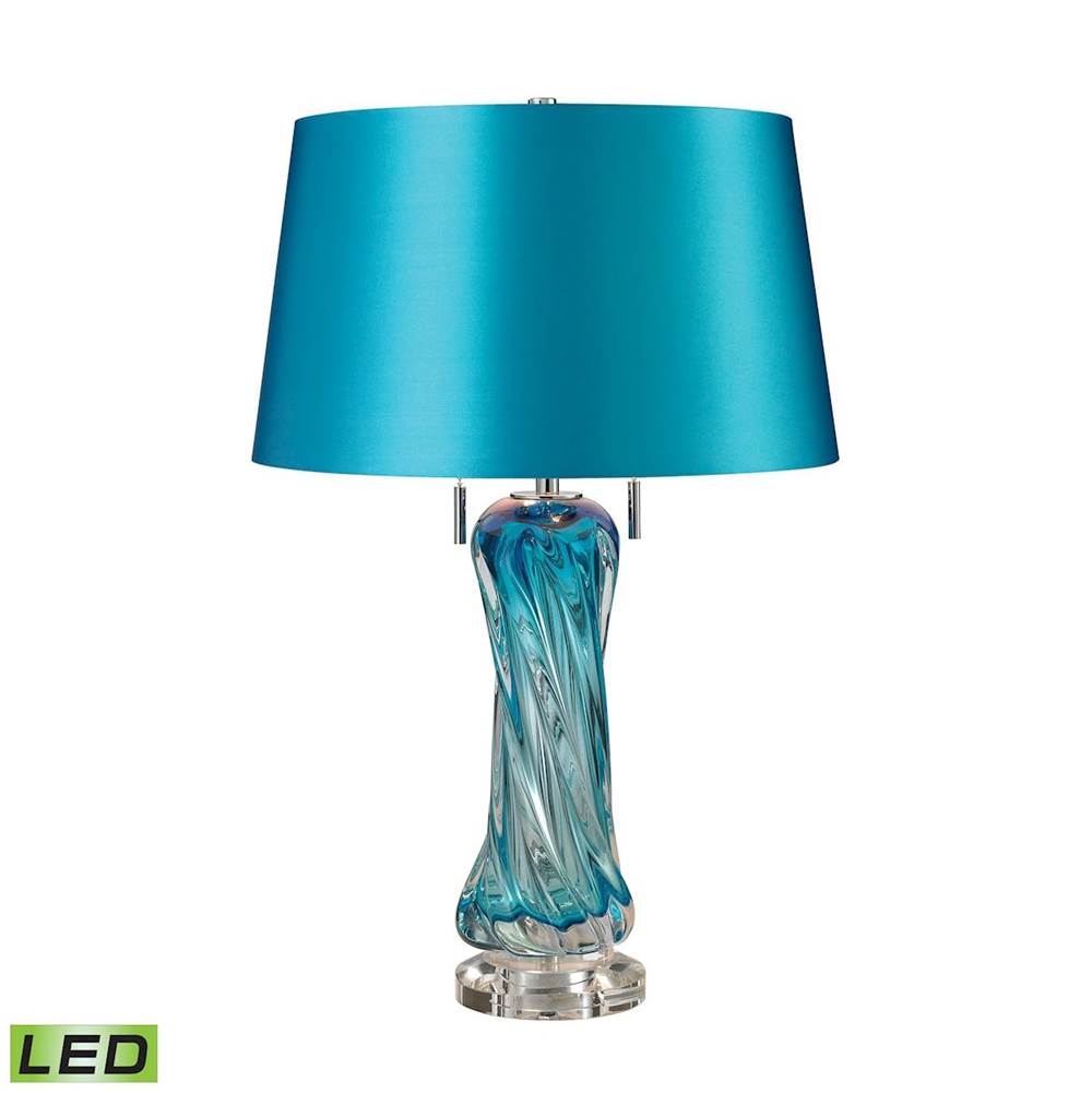 Elk Home Vergato 24'' High 2-Light Table Lamp - Blue