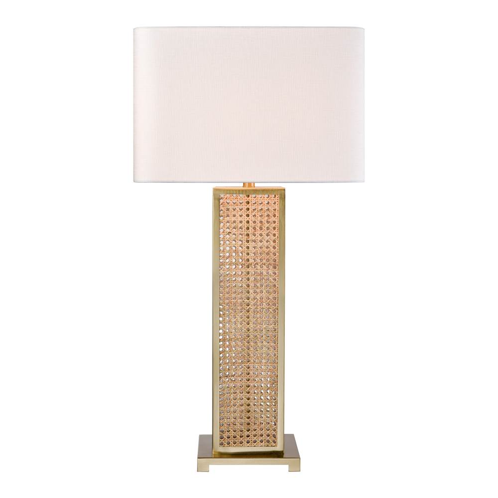 Elk Home Webb 36'' High 1-Light Table Lamp - Natural with Brass