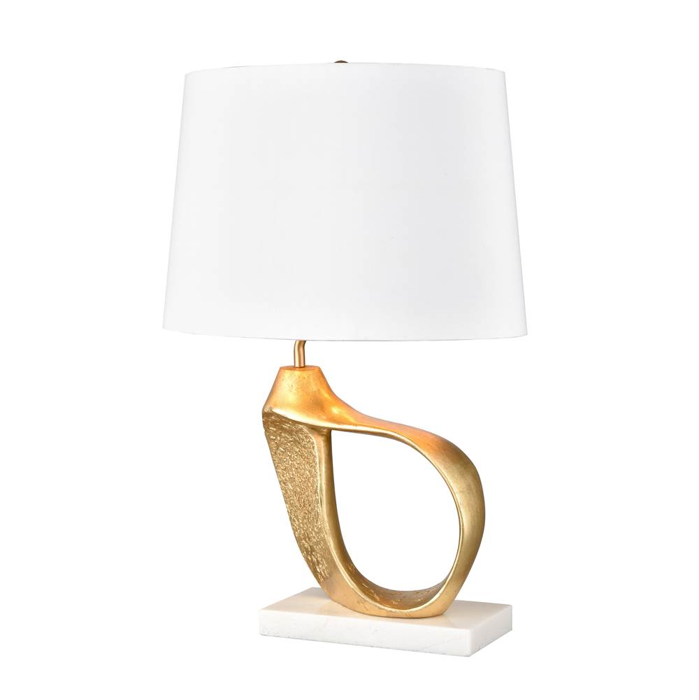Elk Home Aperture 23'' High 1-Light Table Lamp - Gold Leaf