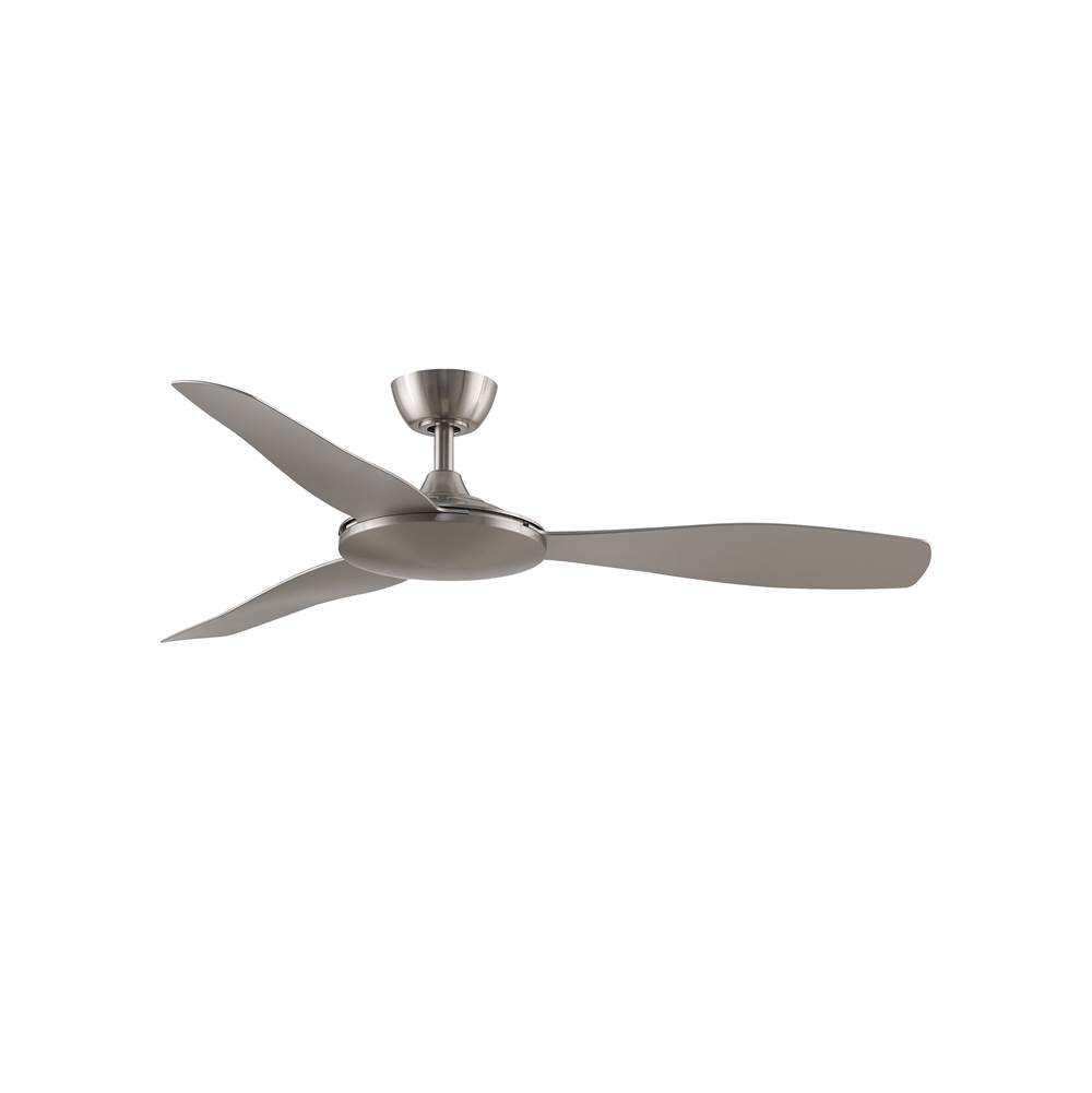 Fanimation GlideAire - 52'' - Brushed Nickel with Brushed Nickel Blades
