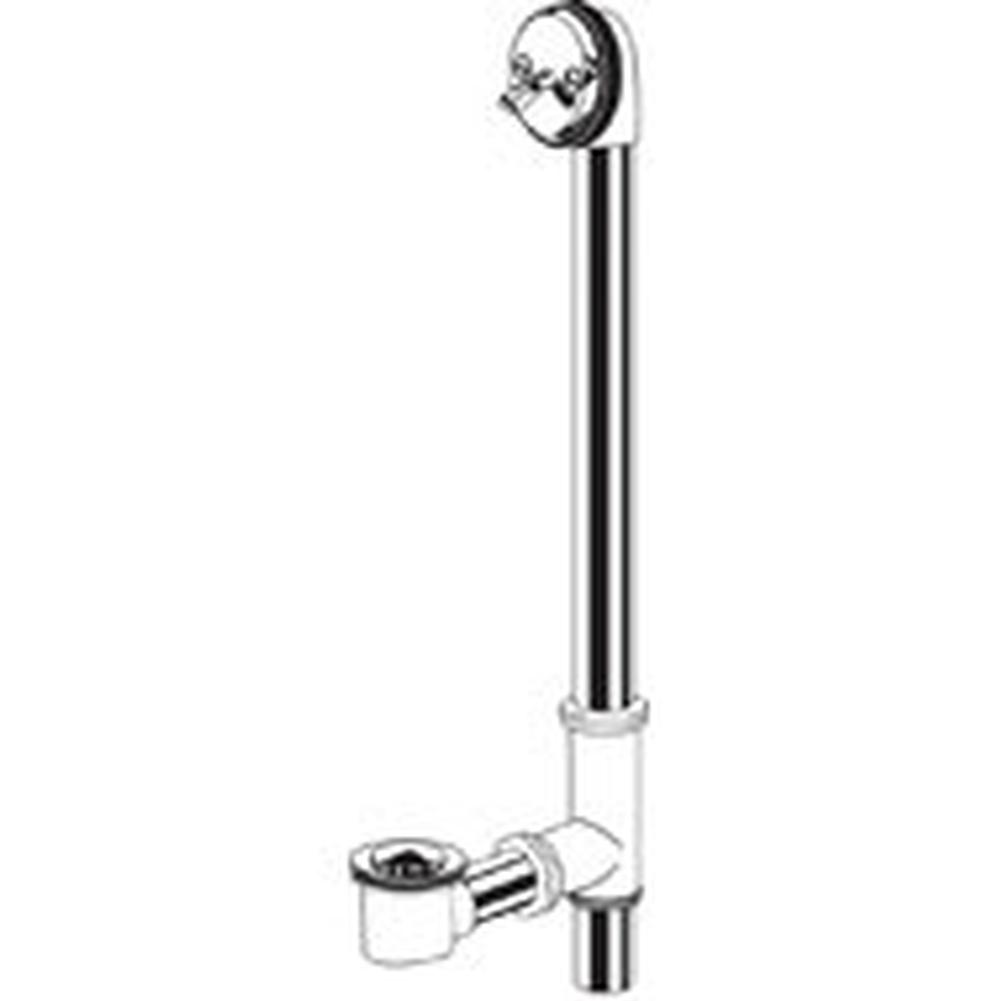Gerber Plumbing Gerber Classics Pop-up Drain for Roman Tub with Side Outlet Installation Chrome