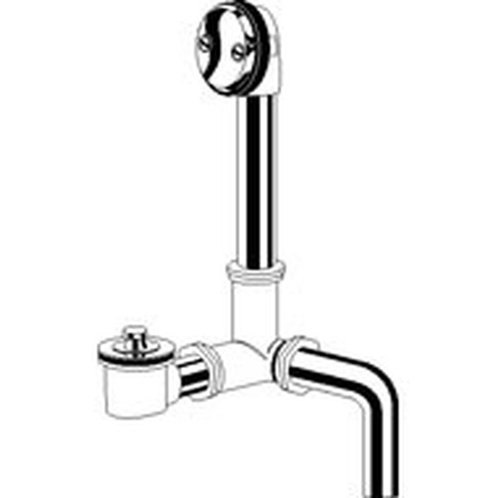 Gerber Plumbing Gerber Classics Lift & Turn Side Outlet Drain for Standard Tub Chrome