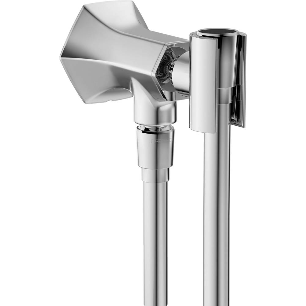 Hansgrohe Locarno Handshower Holder with Outlet in Chrome