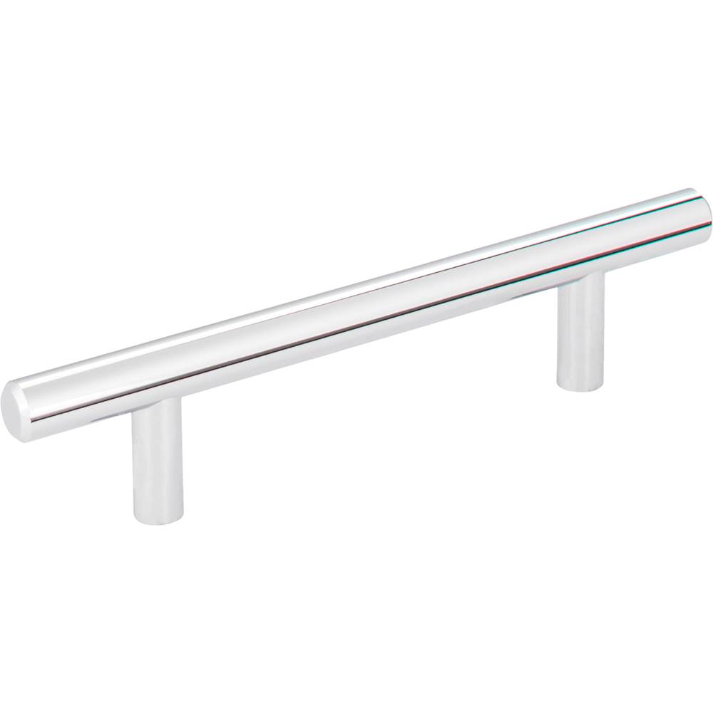 Hardware Resources 96 mm Center-to-Center Polished Chrome Naples Cabinet Bar Pull
