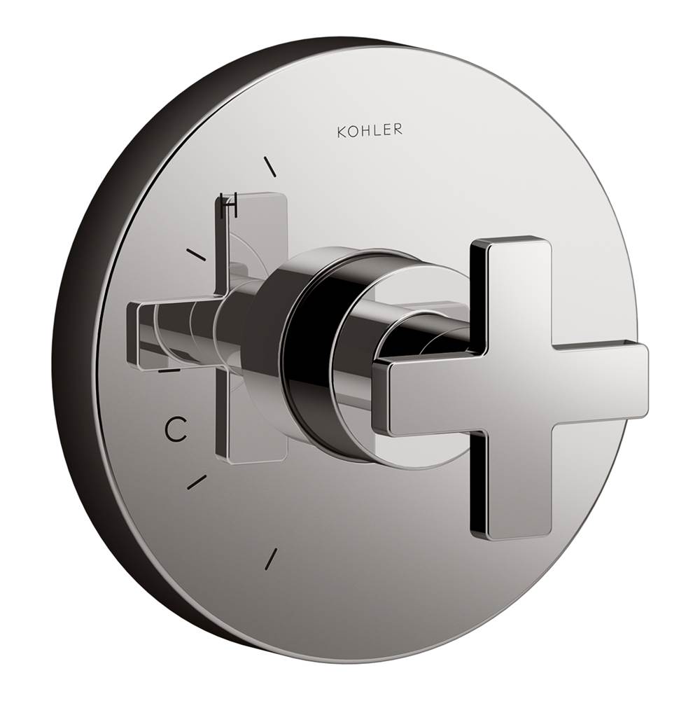 Kohler Composed® Rite-Temp(R) valve trim with cross handle