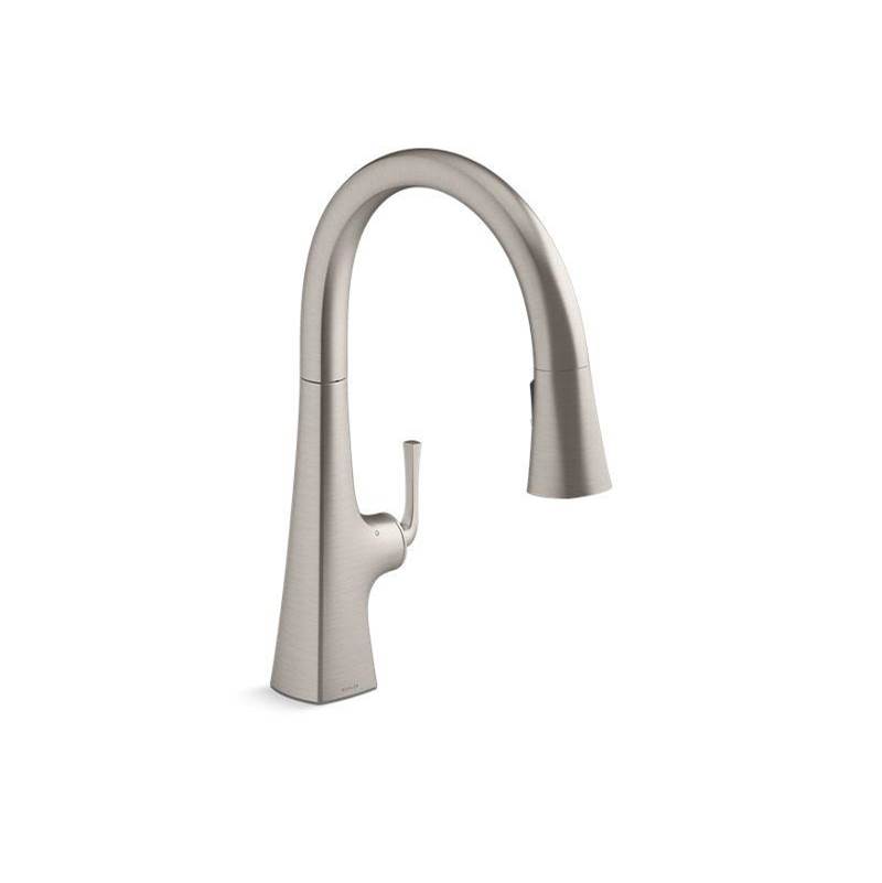 Kohler Graze® Kitchen sink faucet with KOHLER® Konnect™ and voice-activated technology