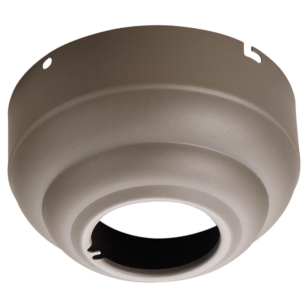 Visual Comfort Fan Collection Slope Ceiling Adapter in Titanium