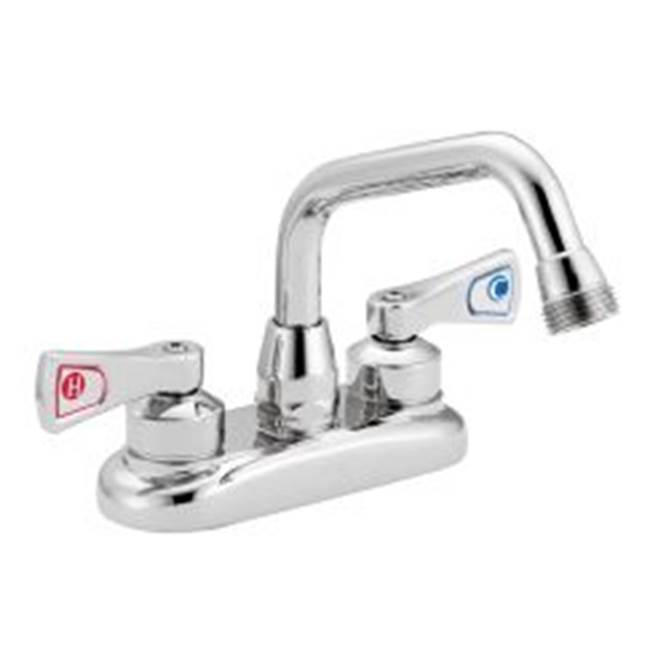 Moen Commercial Chrome two-handle utility faucet
