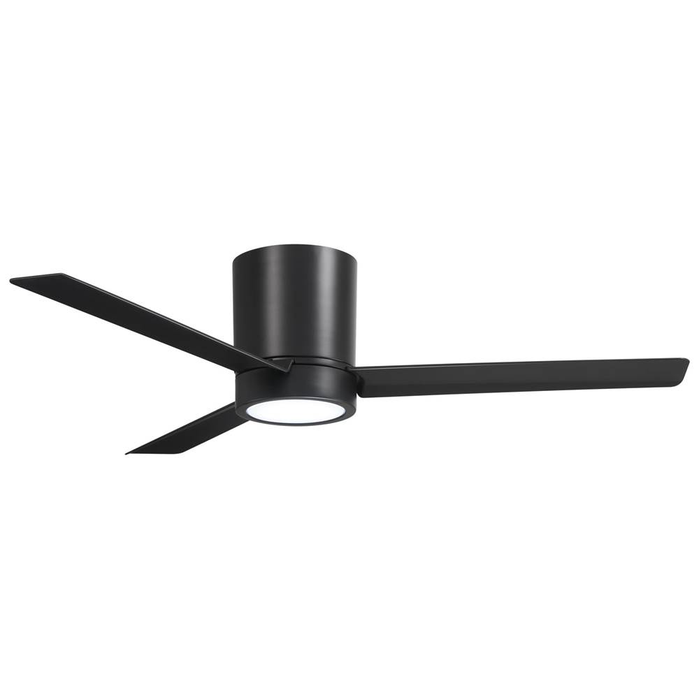 Minka Aire Roto Flush 52 in. LED Indoor Coal Ceiling Fan with Remote