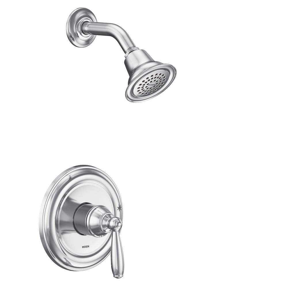 Moen Brantford M-CORE 2-Series Eco Performance 1-Handle Tub and Shower Trim Kit in Chrome (Valve Sold Separately)