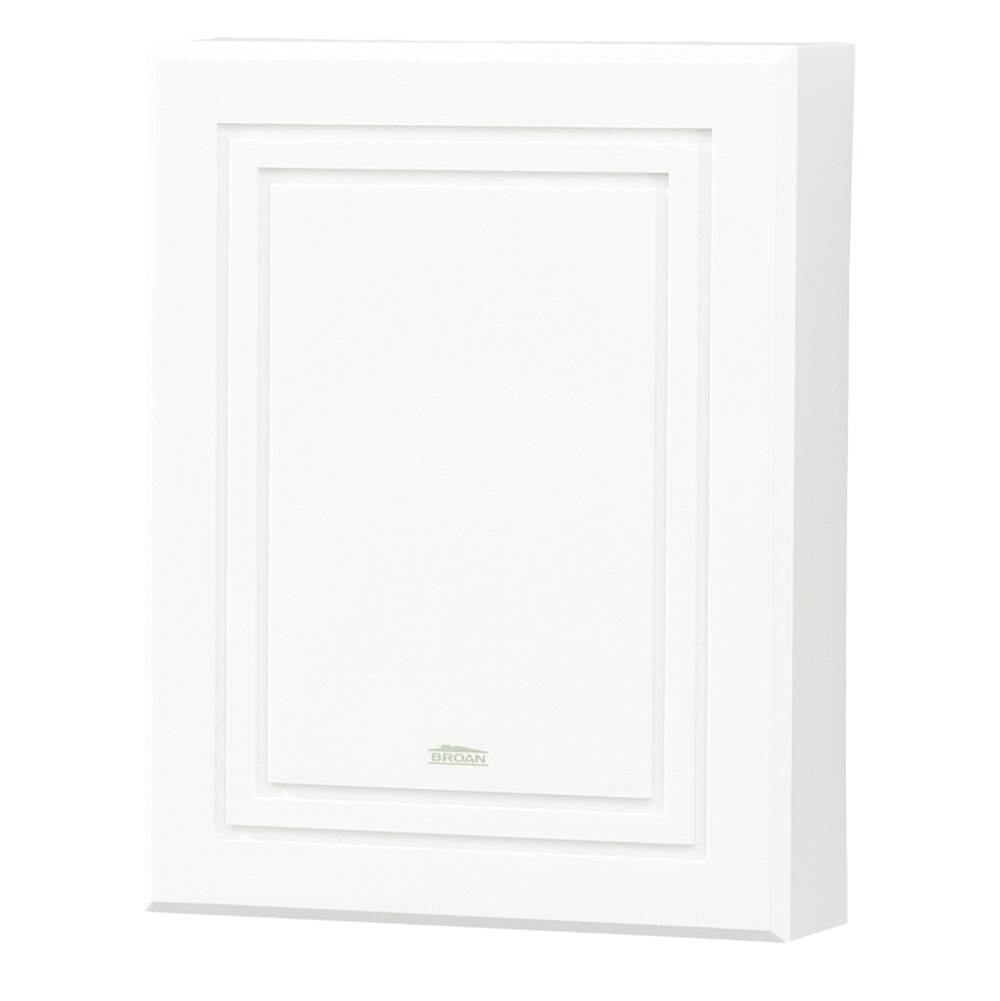 Broan Nutone Decorative Wired Door Chime, 5-7/8'' w x 7-1/2'' h x 2-1/8'' d, in White