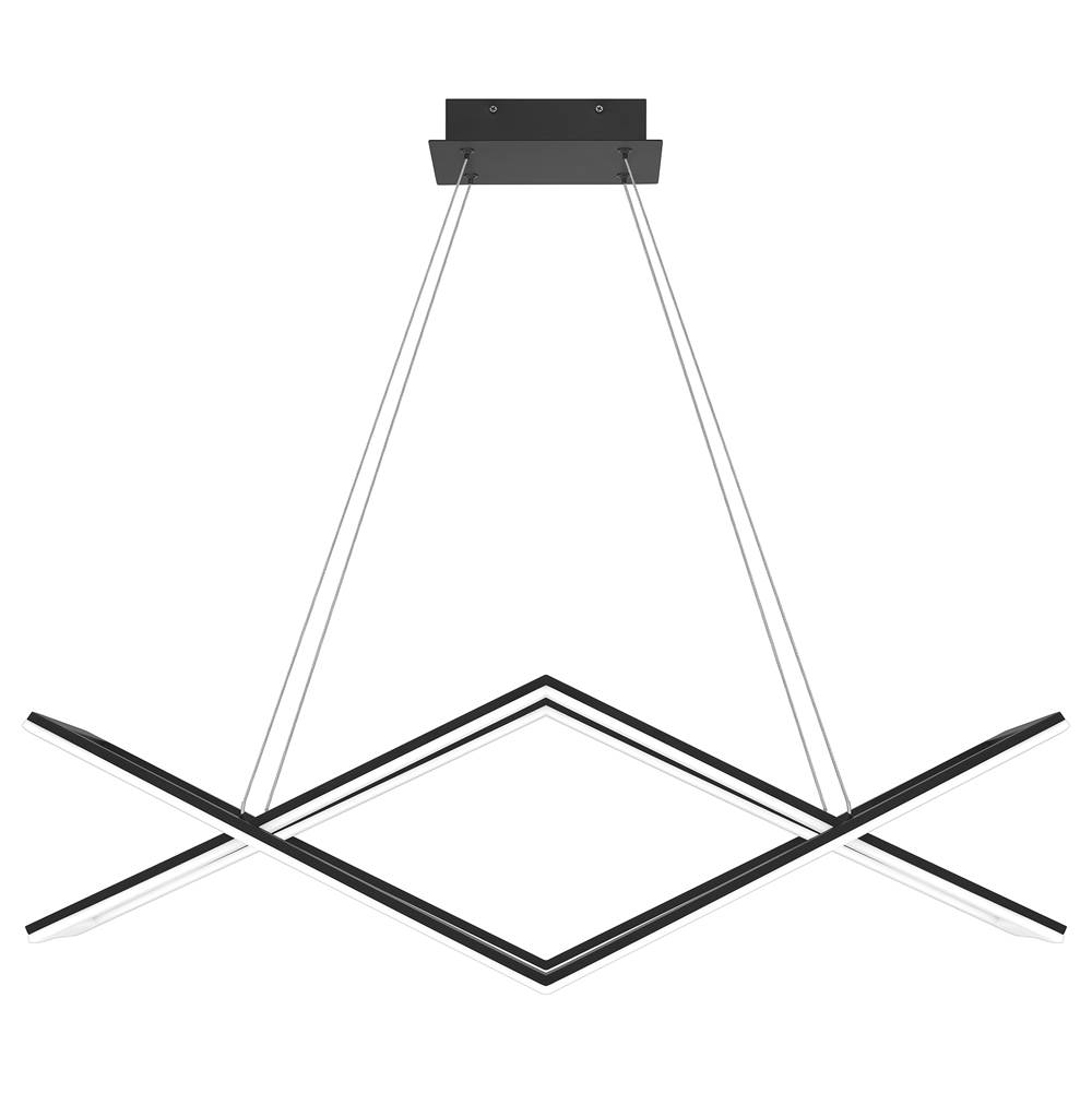 Quoizel Linear chandelier  led matte black