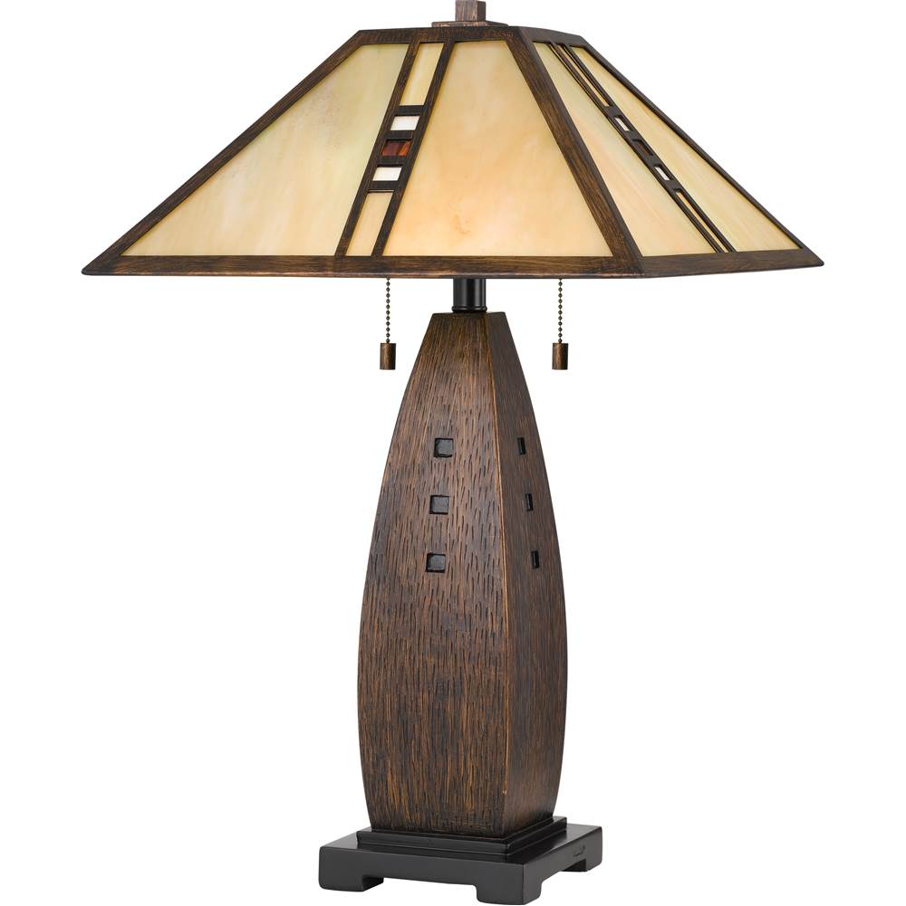 Quoizel Table Lamp Tiffany 17''Sq