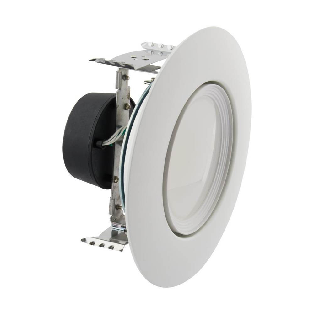 Satco 10.5 W LED Directional Retrofit Downlight-Gimbaled, 5-6'', Adjustable Color Temperature, 90 Deg Beam Angle, 120 V