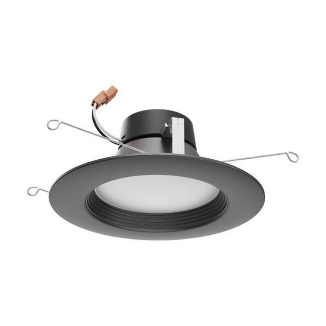 Satco 9 W LED Downlight Retrofit, 5-6'', CCT Selectable, 120 V, Dimmable, Bronze Finish