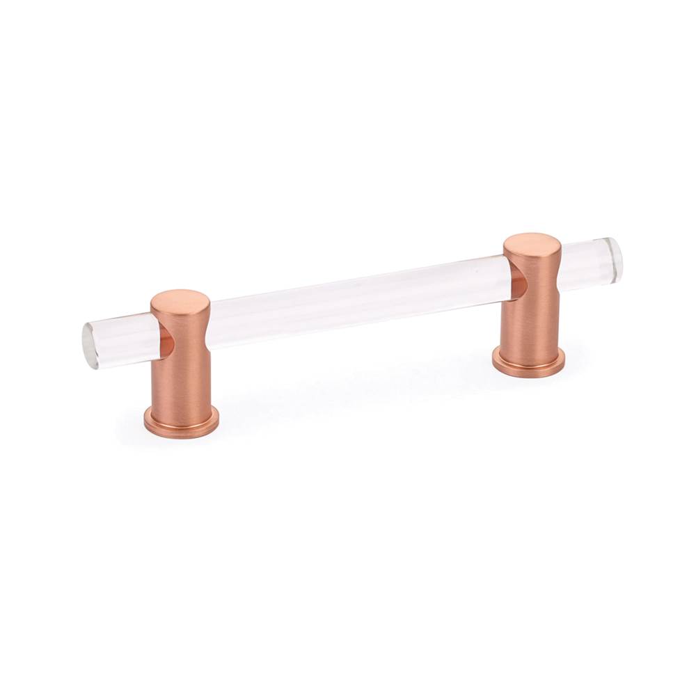 Schaub And Company Pull  Adjustable 4'' cc  Brushed Rose Gold