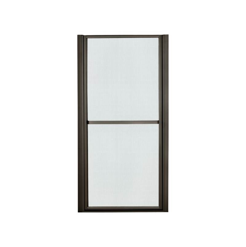 Sterling Plumbing Finesse™ Framed pivot shower door, 65-1/2'' H x 33 - 36'' W, with 1/8'' thick Rain glass