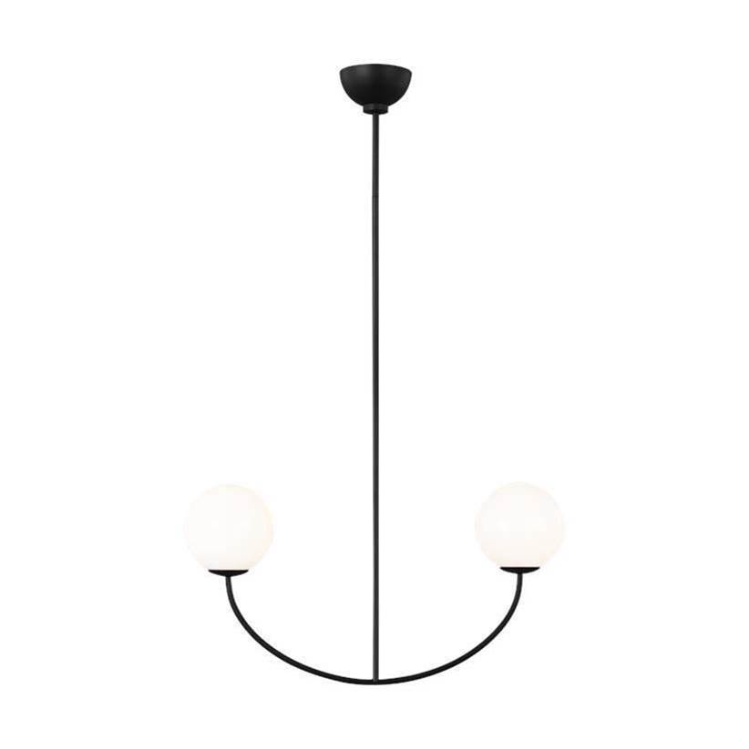 Visual Comfort Studio Collection Galassia Two Light Linear Chandelier