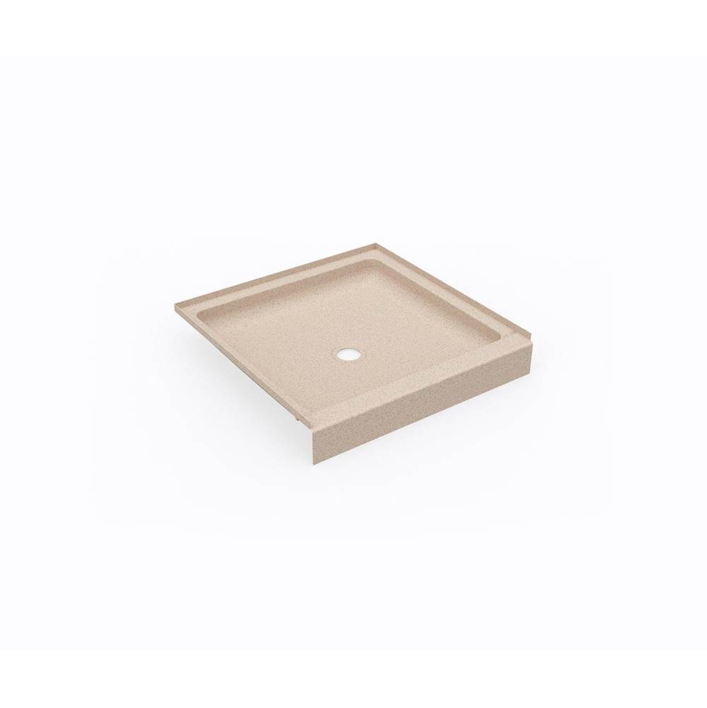 Swan SS-3232 32 x 32 Swanstone® Alcove Shower Pan with Center Drain in Bermuda Sand