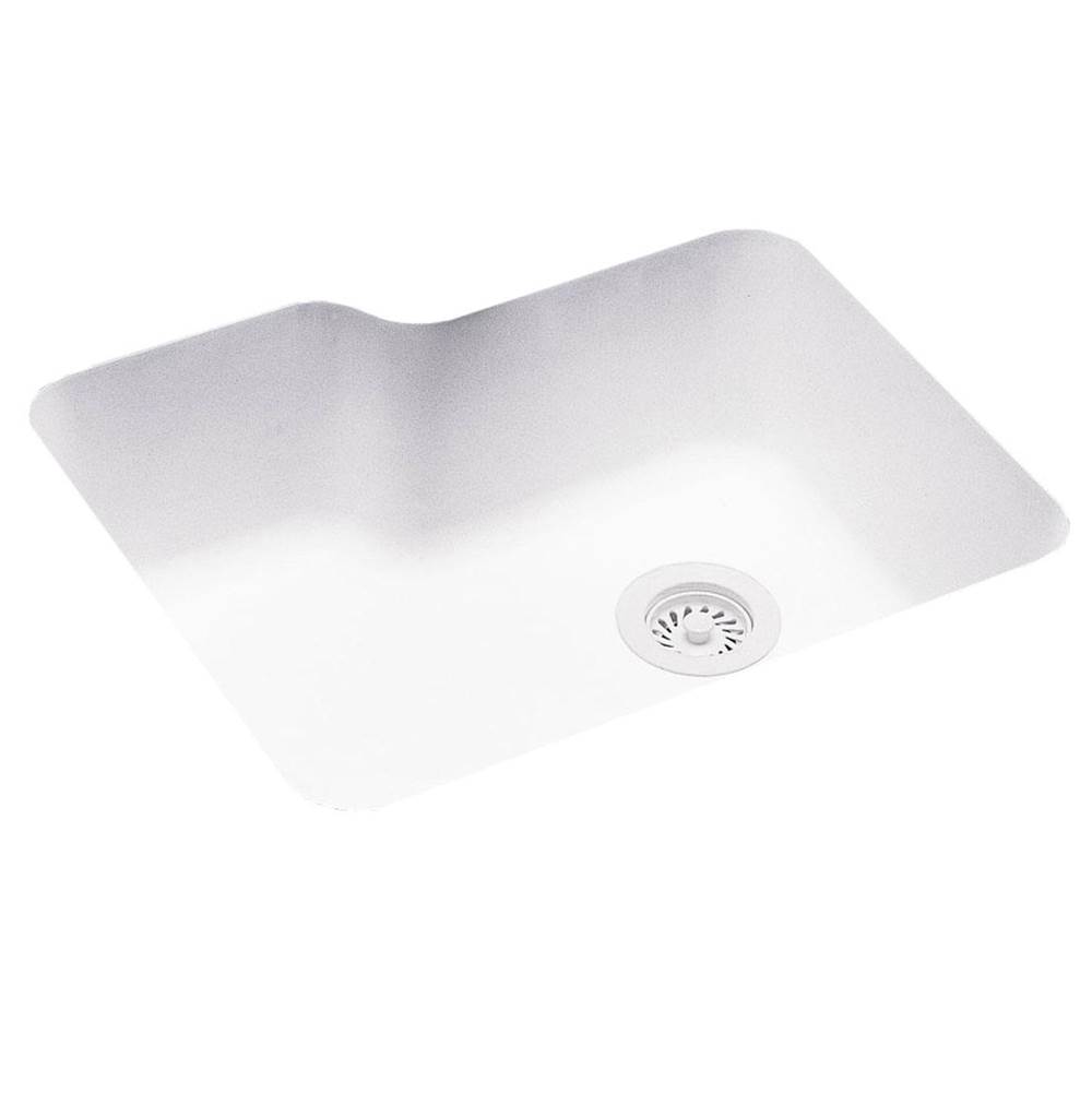 Swan US-2215 15 x 22 Swanstone® Undermount Single Bowl Sink in White
