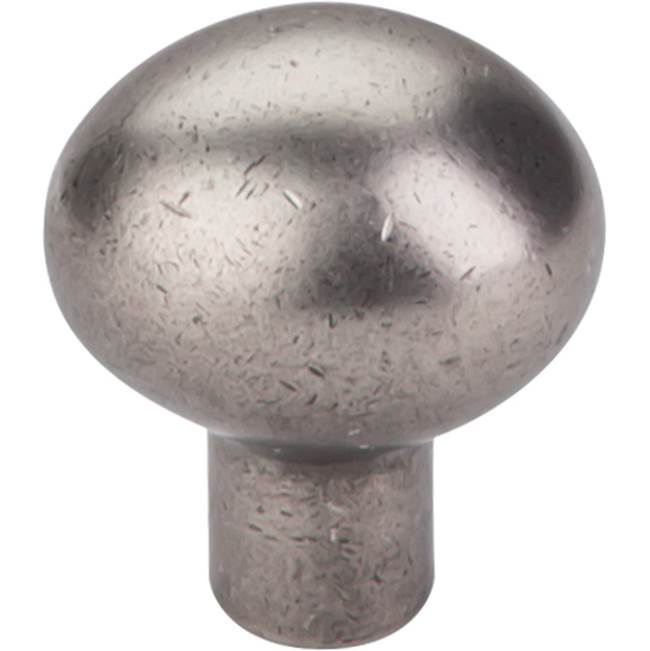 Top Knobs Aspen Small Egg Knob 1 3/16 Inch Silicon Bronze Light