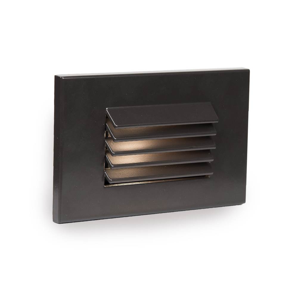 WAC Lighting LED Low Voltage Horizontal Louvered Step and Wall Light
