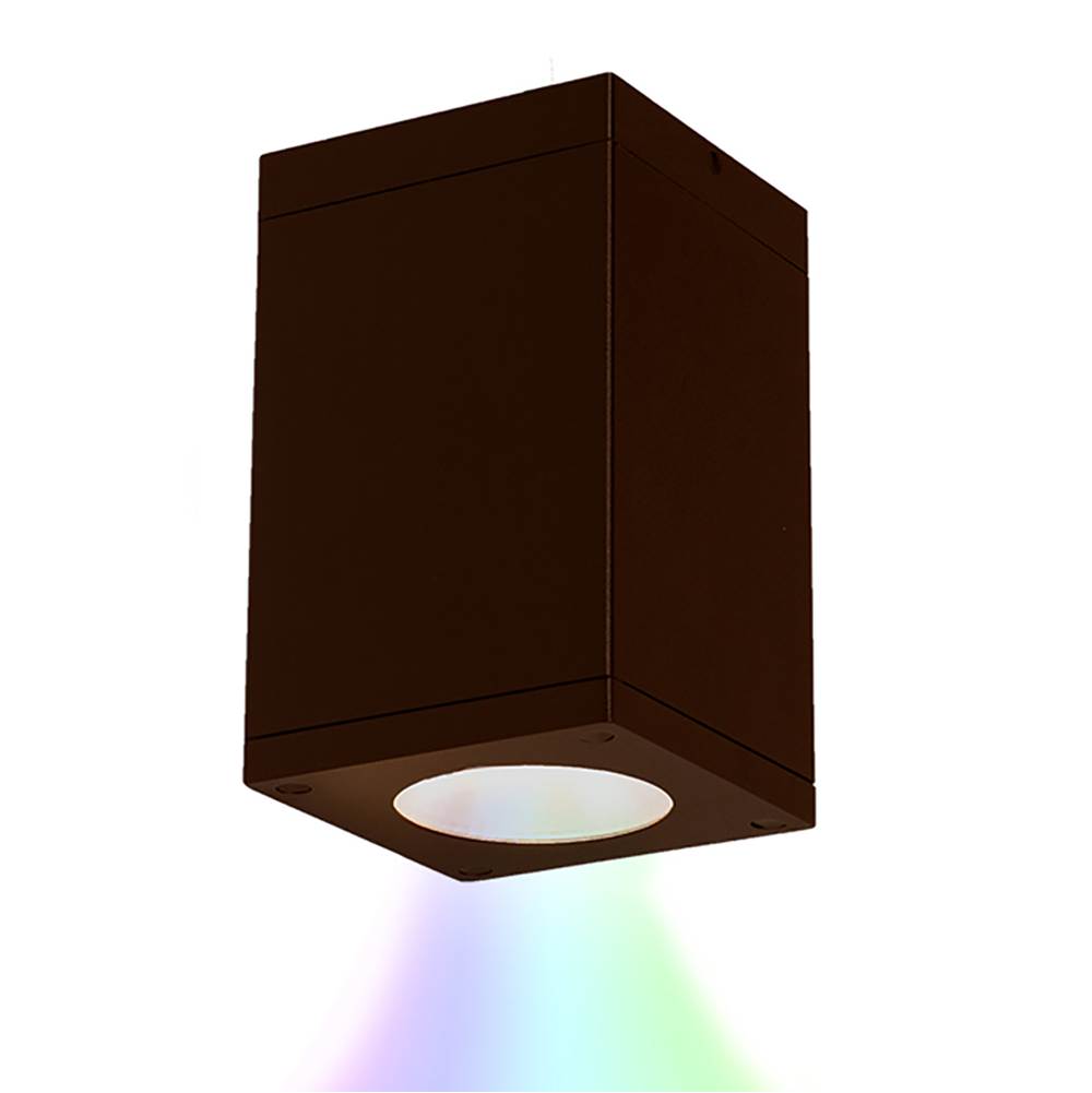 WAC Lighting Cube Architectural 5'' LED Color Changing Flush Mount