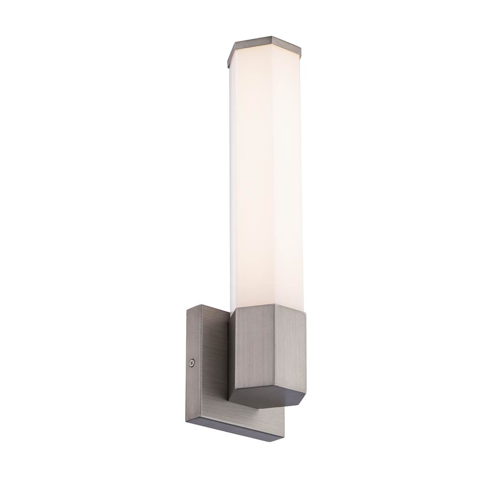 WAC Lighting Remi 2301 3CCT 16in Wall Sconce in Brushed Nickel
