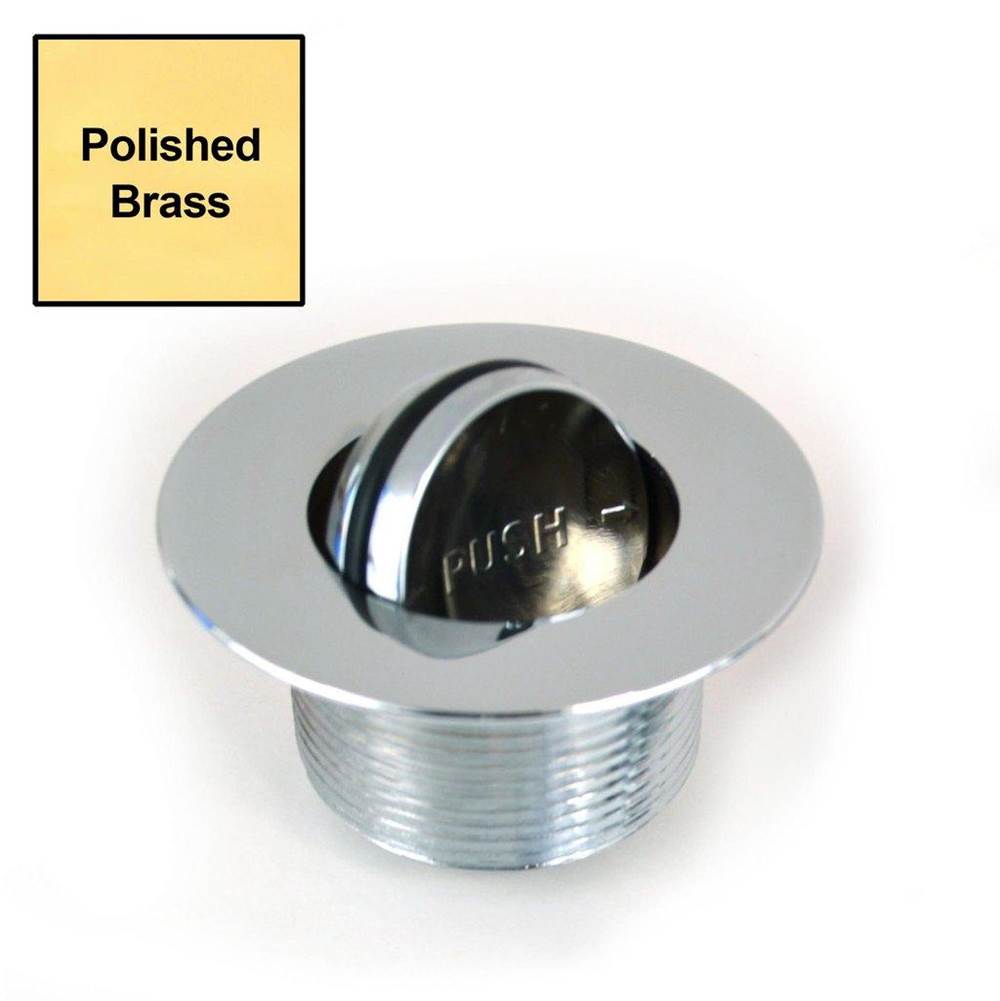 Watco Manufacturing Presflo Tub Closure 1.625-16 X 1.25 Body Polished Brass ''Pvd''
