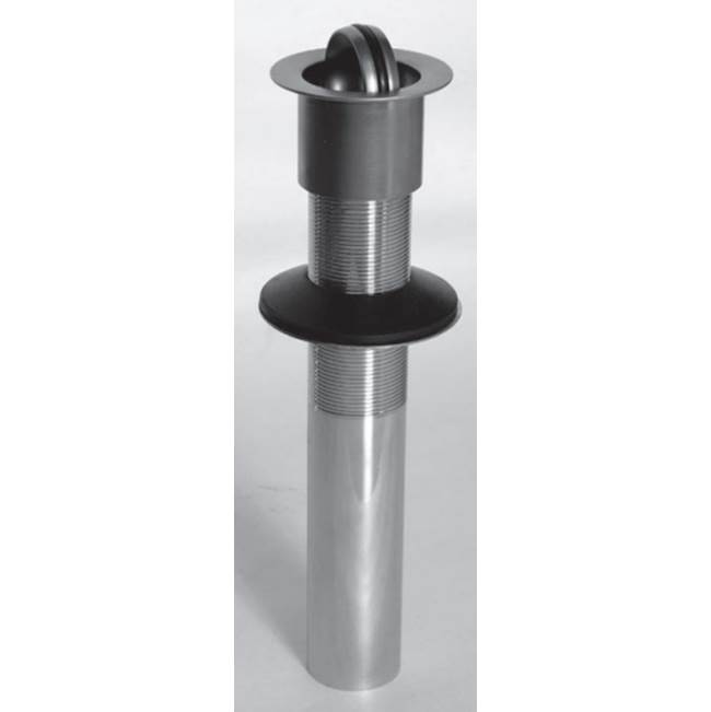 Watco Manufacturing Presflo Lav Drain No Overflow Metal Stopper Brs Nickel Polished ''Pvd''